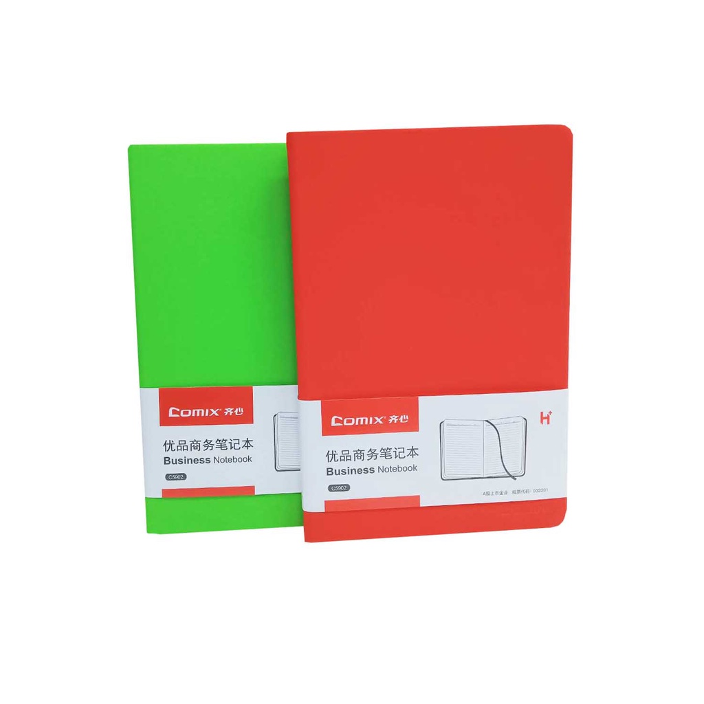 สมุดบันทึกมีเส้น Comix ขนาด A5 No.C5902 ( 1 เล่ม )