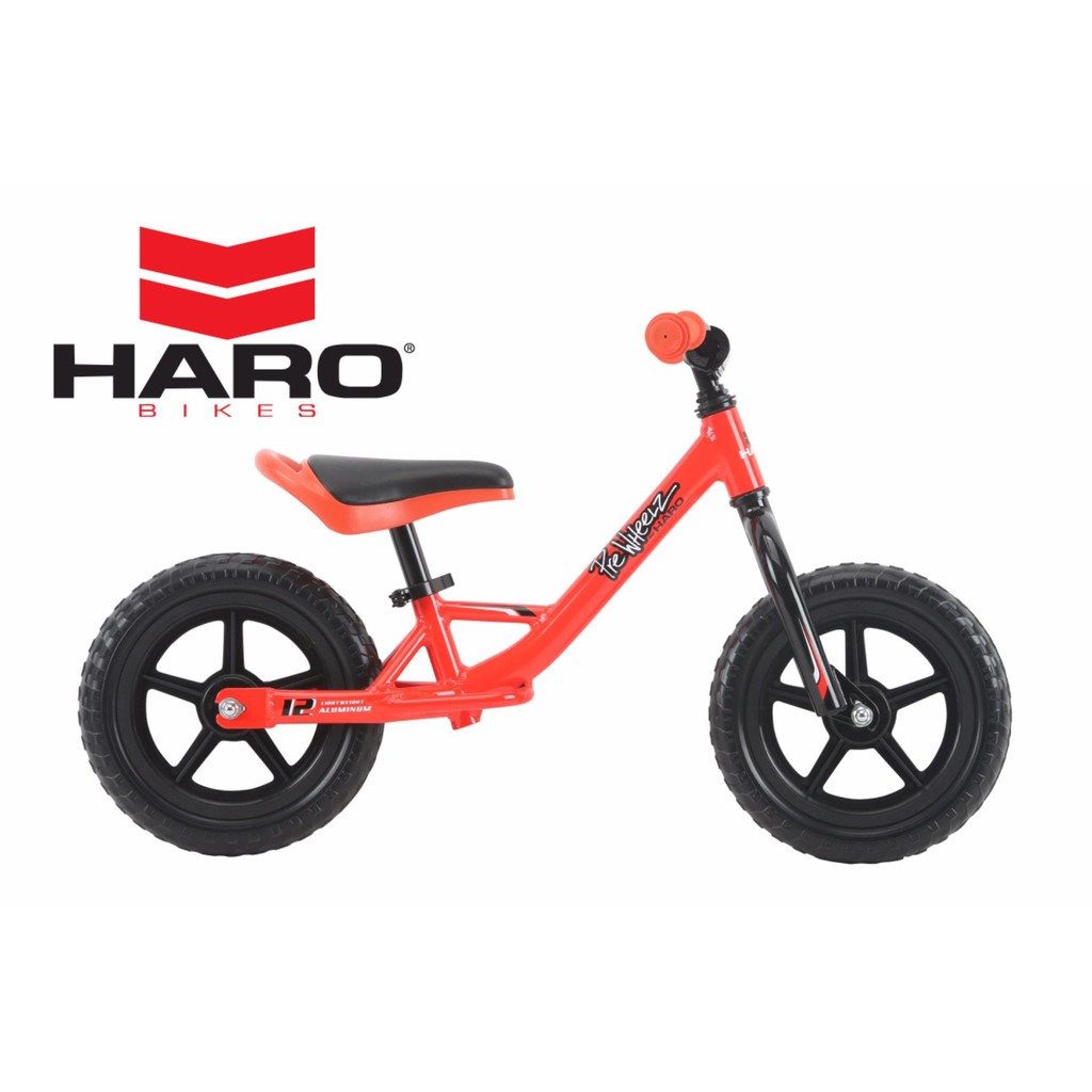 Haro PREWHEELZZ12 จักรยานฝึกการทรงตัวสำหรับเด็ก  (ไม่ประกอบ) Red