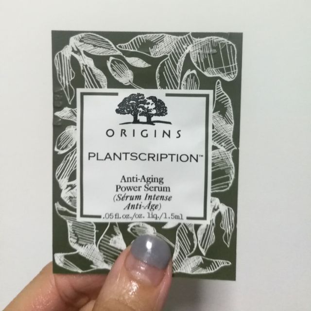 [tester] ORIGINS Plantscription Anti-aging Power serum 1.5mL