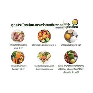 สาหร่ายเกลียวทองเบสท์(SPIRULINA BEST)