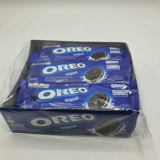 โอริโอ คุกกี้แซนวิชรส วนิลลา vanilla oreo ขนมโอริโอ่ 12ซอง x 28.5 กรัม