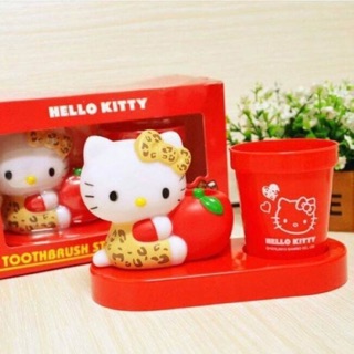 ที่ใส่แปรงสีฟัน พร้อมแก้วน้ำ Hello Kitty