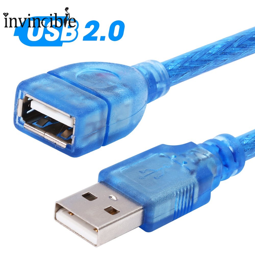 สายเคเบิลต่อขยาย USB 2.0 ตัวผู้ เป็นตัวเมีย 0.3 1 3 เมตร