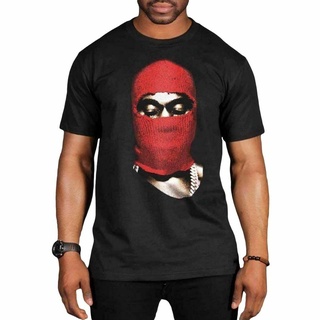 เสื้อยืด ผ้าฝ้ายแท้ พิมพ์ลาย Kanye West Red Ski Mask Yeezus Concert Tour Pacsun Fear Of God Fog สําหรับผู้ชาย