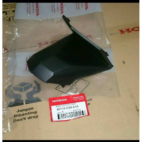 อะไหล่แท้สําหรับหยุดฐานโคมไฟป้ายทะเบียนโคมไฟสําหรับ vario 125 150 led K59 80115-K59-A10