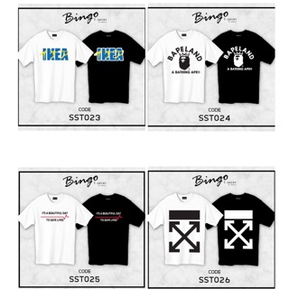 เสื้อยืดสกรีนลายเท่ๆ **ราคา/ตัว** รหัส SST **อย่าลืมแจ้งไซสทางแชท**