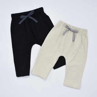 Leeya กางเกงขายาวเด็ก ขายาวเด็ก Baby &amp; Kids Long Pants Unisex ผลิตจากผ้าคอตตอน 100% ผ้านุ่มใส่สบาย