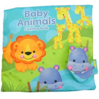 หนังสือผ้า Fisher-Price Baby Animal Counting Book