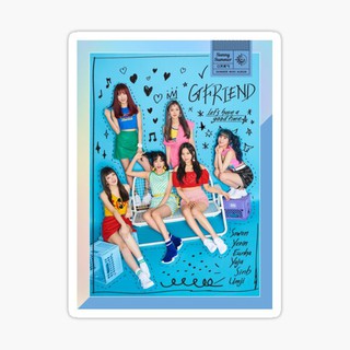 สติ๊กเกอร์กันน้ำ แม่เหล็กติดตู้เย็น ตัวติดตู้เย็น GFRIEND Sowon Yerin Eunha Yuju SinB Umji KPOP