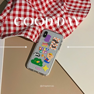 [ลดเพิ่ม 45.- ใส่โค้ด Q3YCD3T2 ]chaptercase ☁︎ GOOD DAY CASE เคสโทรศัพท์ทำใหม่ชิ้นต่อชิ้น มีมากกว่า 400 รุ่น