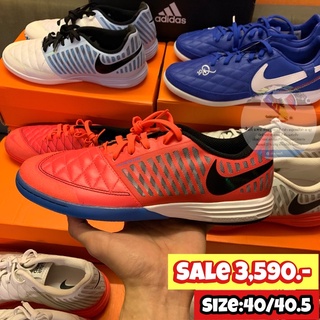 รองเท้าฟุตซอล Nike รุ่น Lunargato II [สินค้าลิขสิทธิ์แท้มือ1💯%]