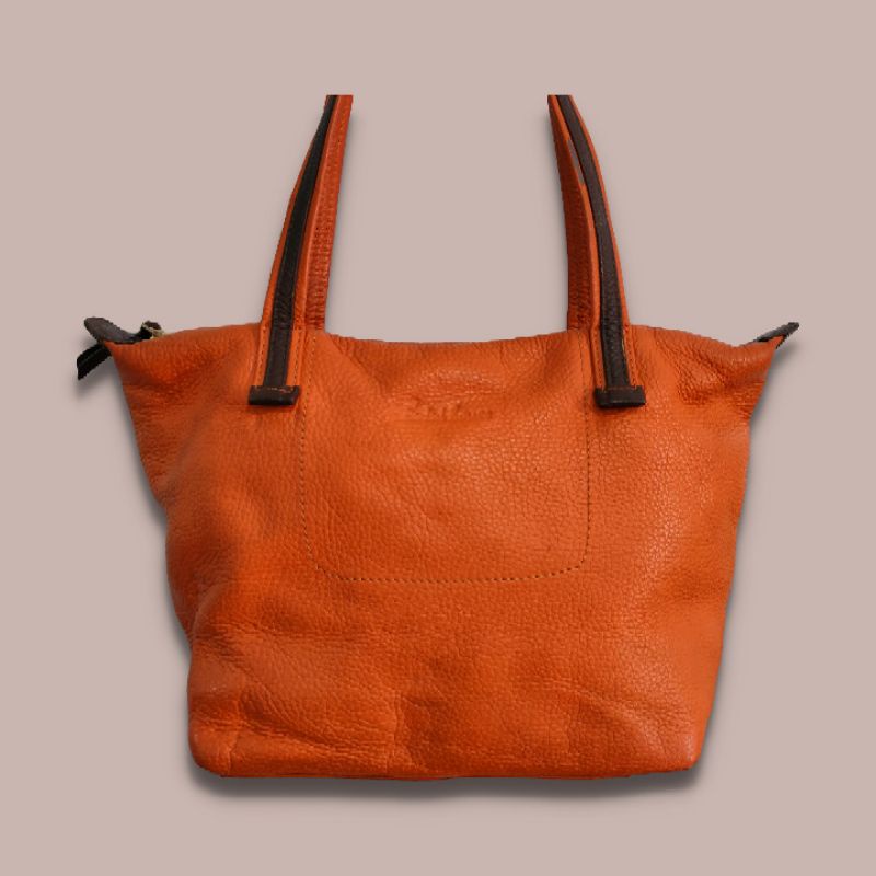 EMINI HOUSE MANTUL ของแท้ LEATHER TOTE / HANDLE BAG