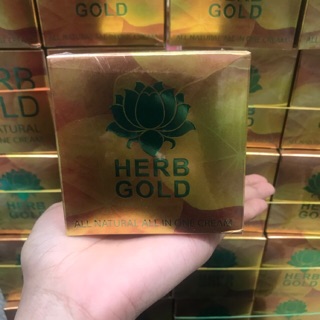 Herb Gold เฮิร์บ โกลด์  เซตขนาด ครีม 30 กรัม / สบู่ 50 กรัม