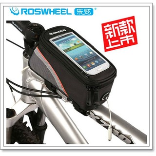 กระเป๋าใส่โทรศัพท์คาดเฟรม พร้อมที่เสียบหูฟัง Roswheel 12496