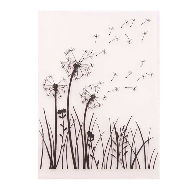 youyo* Plastic Embossing Folder Template DIY Scrapbook Photo Album Card ...
