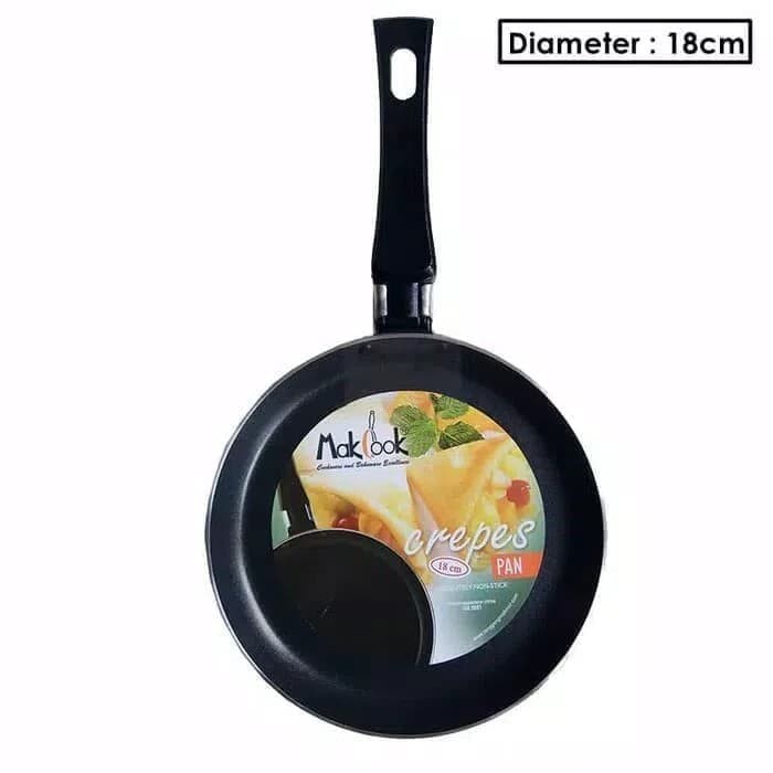 R.CLASSIC CREPES PAN 18 MC-GE / FLAT PAN / MAKCOOK CREPES PAN