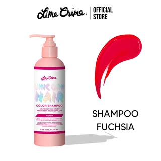 (ส่งฟรี) Lime Crime Unicorn Hair Color Shampoo สี Fuchsia แชมพู สำหรับผมทำสี