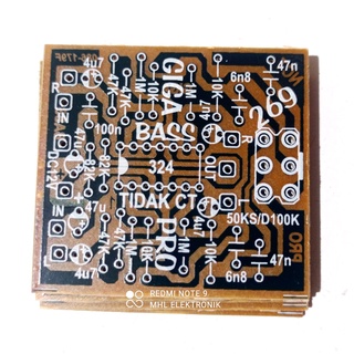 Pcb GIGA BASS GIGABASS PRO Lm324 ประเภท 269