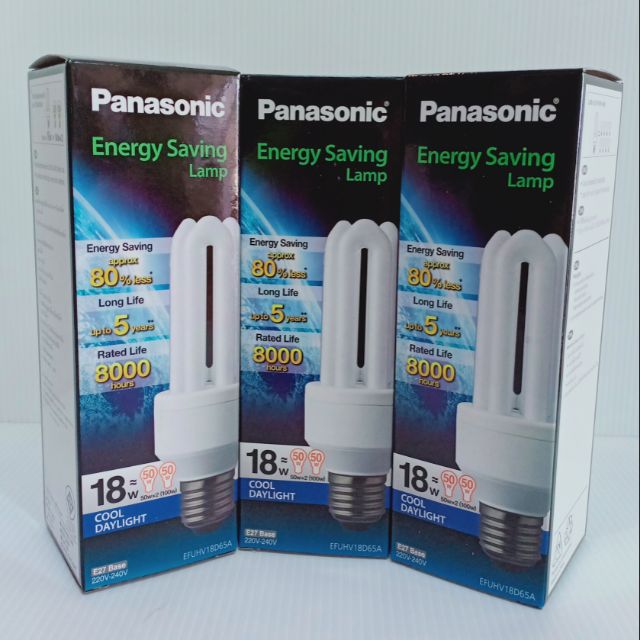 หลอดประหยัดไฟ Panasonic 18w