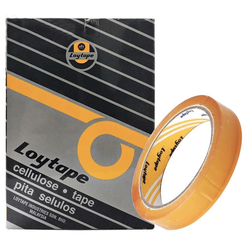 Loytape เทปเซลลูโลส 24mm x 40m