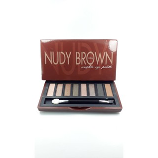 Mistine Nudy Brown Complete Eye Paletteมิสทีน นู๊ดดี้ บราว พาเลท อายเชโดว์.