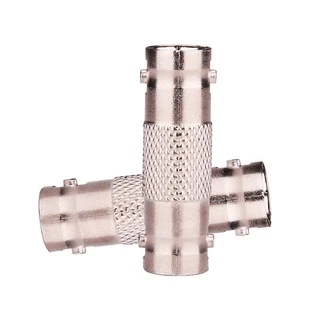 3 ชิ้น หัวต่อสายสัญญาณ BNC Barrel Connector and BNC Female to Female Coupler Adapter for CCTV Security Camera (BNC femal