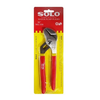 คีมคอม้า SOLO No.550 10 นิ้ว 10" SOLO NO.550 GROOVE JOINT PLIER