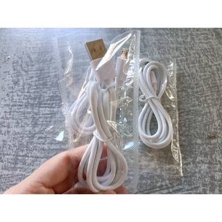 สายชาร์จ USB Micro ยาว 1เมตร (สีขาว) ราคาถูก