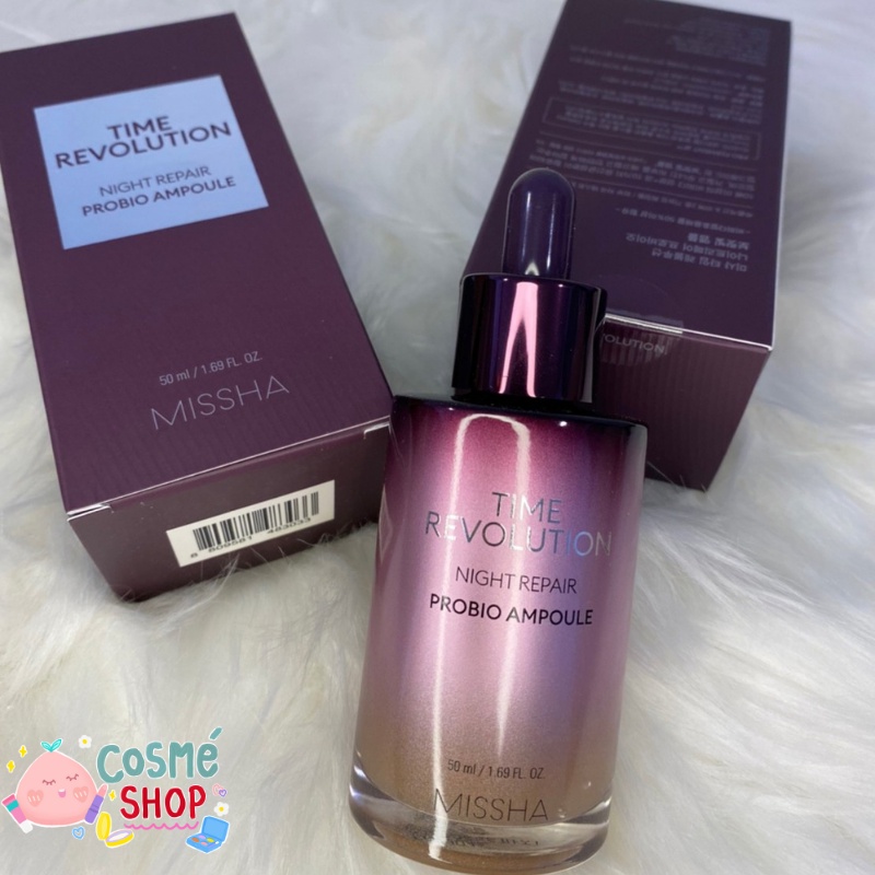 พร้อมส่ง Missha Time Revolution Night Repair Probio Ampoule 5070 ml ...