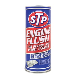 STP น้ำยาทำความสะอาดเครื่องยนต์ (เบนซินและดีเซล) 19004 STP Engine Flush ขนาด  car-oils-fluids-additives T9