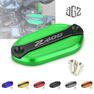 ฝาครอบถังน้ํามันเบรก CNC สําหรับรถจักรยานยนต์ Kawasaki Z400 2019 2020 2021