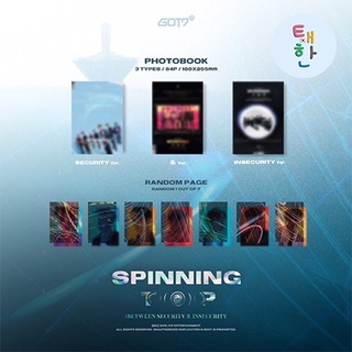 ✅พร้อมส่ง [GOT7] อัลบั้ม SPINNING TOP + POSTER/ของแถมรอบพรี