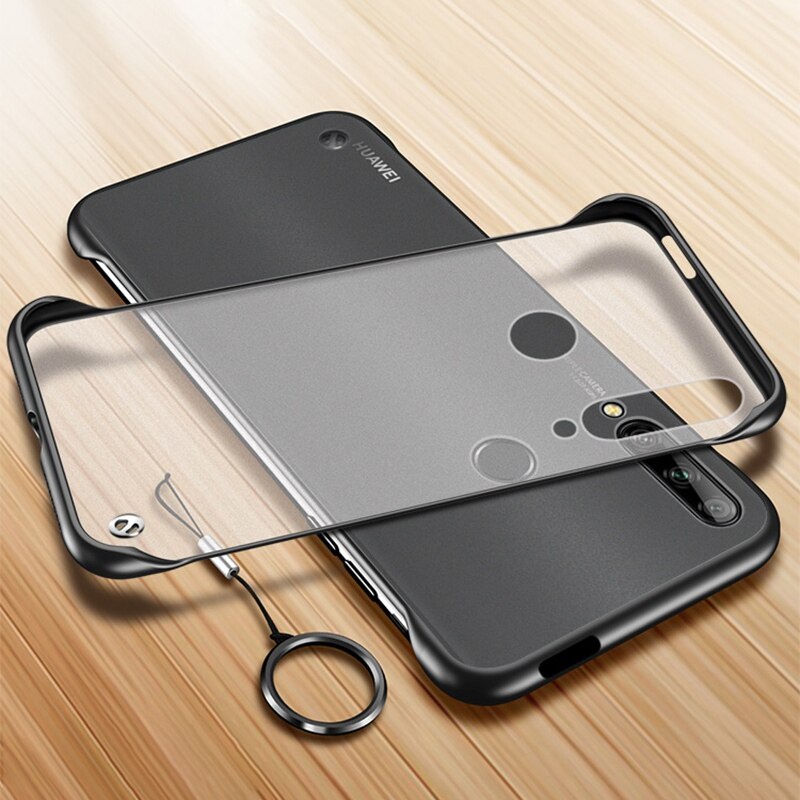 Frameless แหวนสําหรับ Huawei Nova 5 5T 5Z Nova 5i Pro Honor X60 Pro X70 Matte PC Nova 8 10 Pro ฝาครอ
