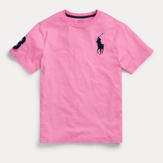 เสื้อยืดคอกลม Boy size Ralph Lauren (Big Pony Cotton Jersey Tee)