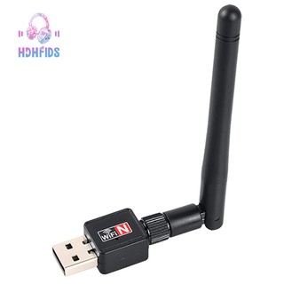 อะแดปเตอร์ Mini USB Wifi 150 Mbps 2db WiFi Dongle Wireless Network Card