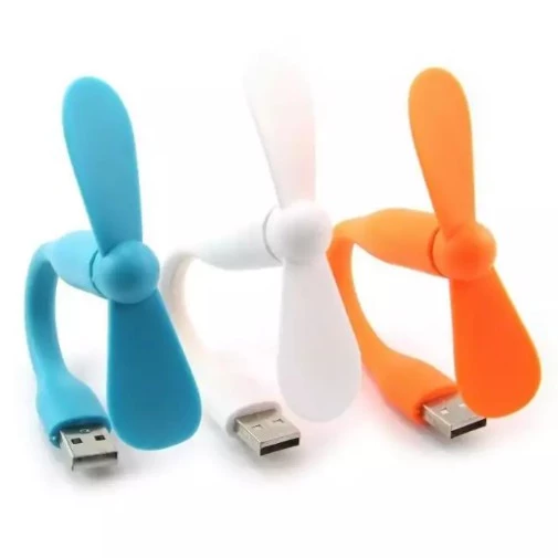 พัดลมพกพา USB ขนาดเล็ก สำหรับโทรศัพท์ พาวเวอร์แบงค์ และคอมพิวเตอร์ thumbnail 3