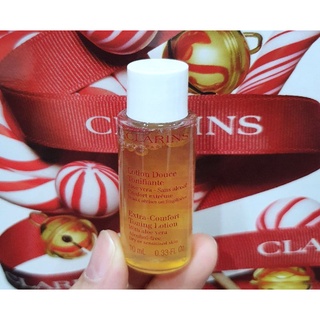 โทนเนอร์ สูตรอ่อนโยนพิเศษ แท้💯%Clarins Extra Comfort Toning Lotion With Aloe Vera 10ml. มีฉลากไทย