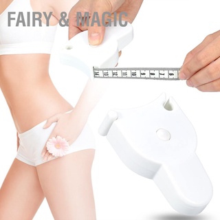 Fairy &amp; Magic Beauty Healthy Measure Measuring Y-shaped Ruler Fat Body Retractable Fitness Tape