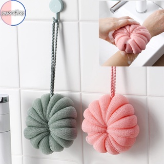 【sweet】1pcs household Bathroom soft bath flower ball Bathing back rubbing Bath ball