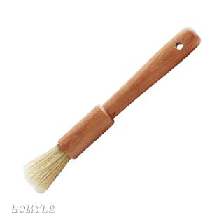 Wooden Pastry Brush Natural Bristle Set -Basting /Food Brush, with Beech