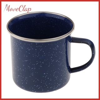 MoveClap  Camping Enamel Mug Cup Enamelware Tea Coffee Mug Vintage Style