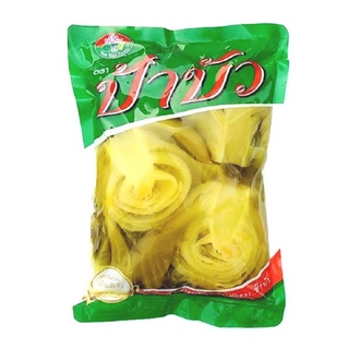 โปรโมชัน! ป้าบัว ผักกาดดองเปรี้ยว 800 กรัม Dok Bua Foods Sour Pickled Chinese Mustard 800 g