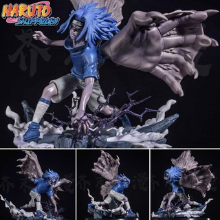 Figure ฟิกเกอร์ Model โมเดล Naruto Shippuden นารูโตะ ชิปปุเดง นินจาจอมคาถา โอ้โฮเฮะ Uchiha Sasuke อุจิวะ ซาสึเกะ