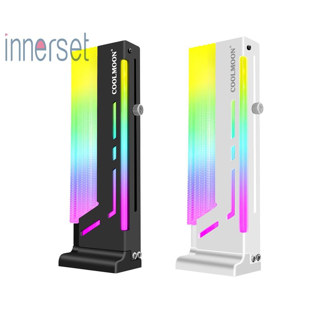 [Innerset] Coolmoon Cm-Gh2 ขาตั้งการ์ดจอ แนวตั้ง 5V Argb Gpu
