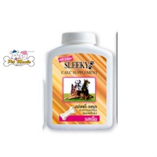 Sleeky สลิคกี้ แคล อาหารเสริมแคลเซียม รสเนื้อ (350g)