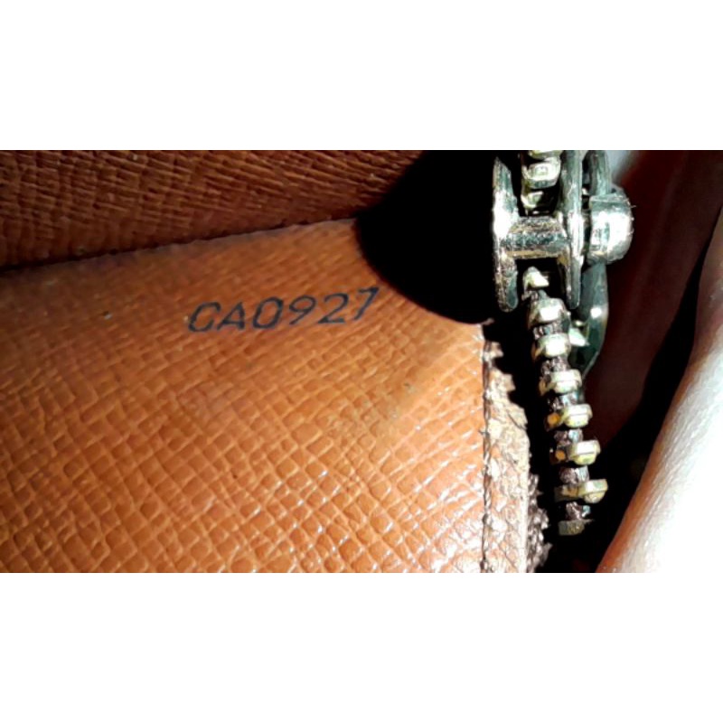 vintage LV monogram long wallet แท้