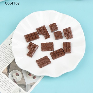 &lt; Cooltoy &gt; กล่องขนมช็อคโกแลตจิ๋ว สําหรับตกแต่งบ้านตุ๊กตา 10 ชิ้น