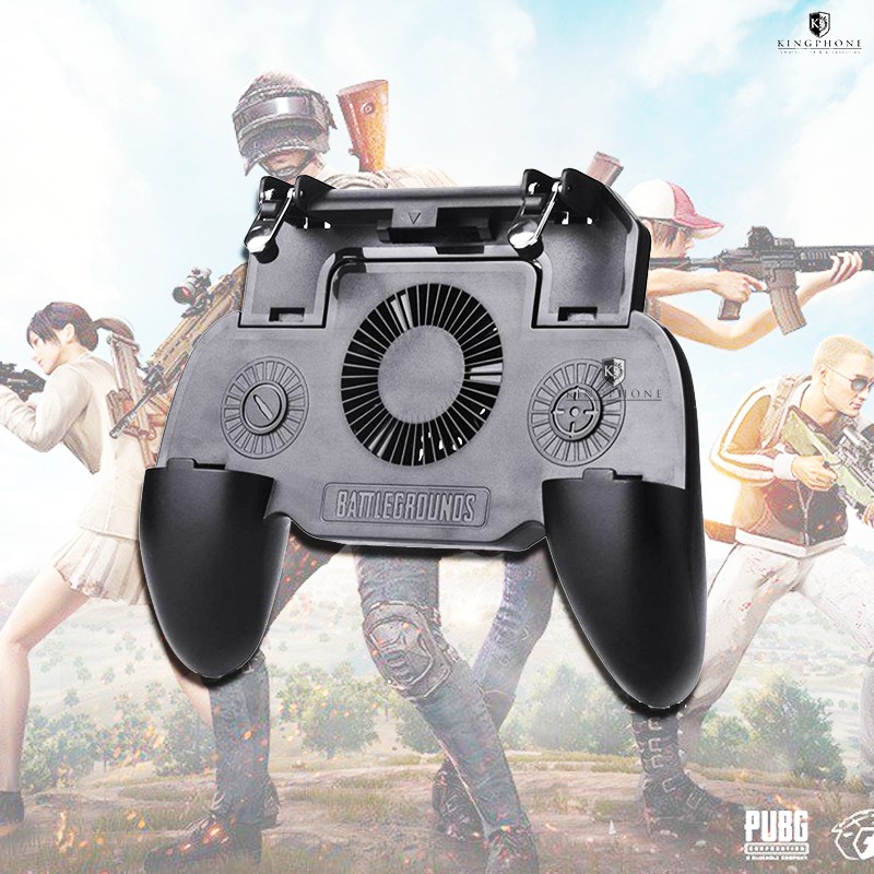 ชอบสั่งเลย จอยเกมส์ SR Mobile Game Controller Fan and Powerbank 2000mAh PUBG / FREE FRIE จัดส่งฟรี