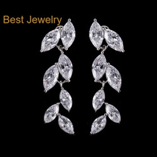 Best Jewelryต่างหูเพชรเกรดพรีเมี่ยม ประกายไฟเทียเท่าเพชรแท้ เครื่องประดับออกงาน เกรดสวย สร้อยเพชร รับ dropship