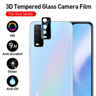 ฟิล์มกระจกนิรภัยกันรอยเลนส์กล้อง 3D สําหรับ VIVO Y12S Y12A Y20 Y20i Y20S Y21 Y30 Y33S V20 Pro V21 X60